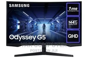 Samsung Odyssey G5 Lc32g55tqwrxxu 32" Curved Gaming Monitor