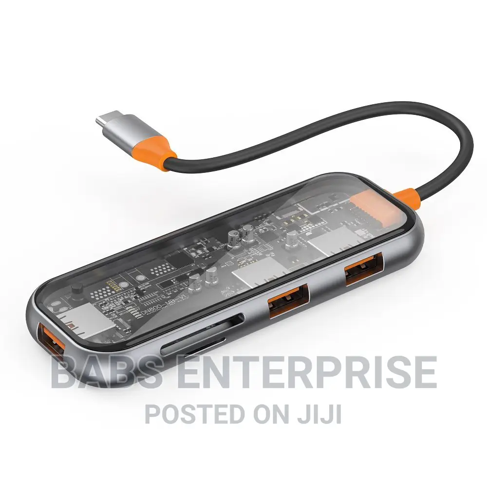 WIWU Cyber Series Multifunctional 5-in-1 USB-C Hub