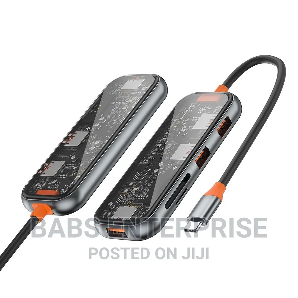WIWU Cyber Series Multifunctional 5-in-1 USB-C Hub
