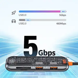 WIWU Cyber Series Multifunctional 5-in-1 USB-C Hub