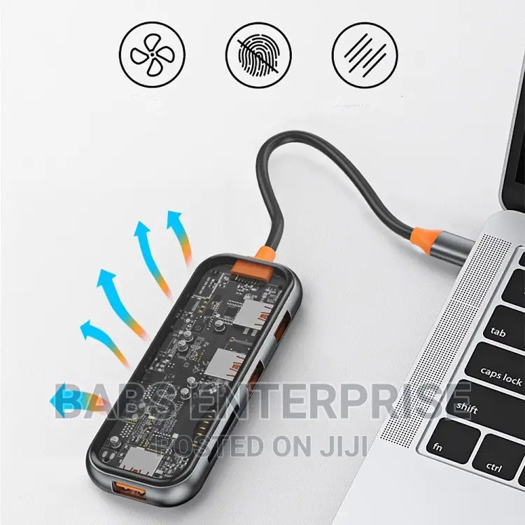 WIWU Cyber Series Multifunctional 5-in-1 USB-C Hub