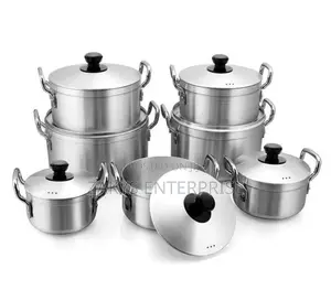 14pcs Aluminum Cookware Set