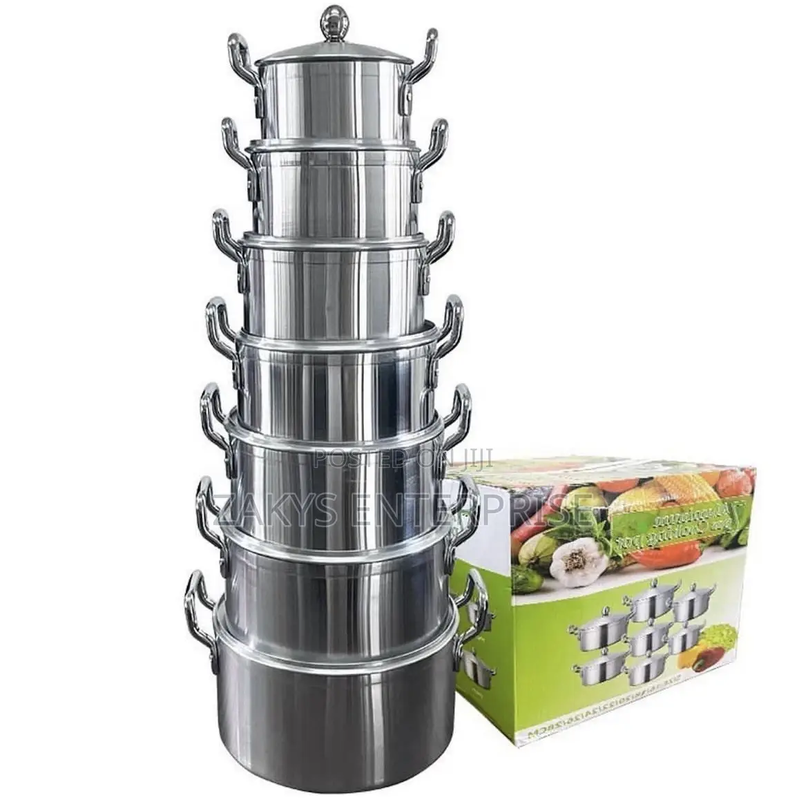 14pcs Aluminum Cookware Set