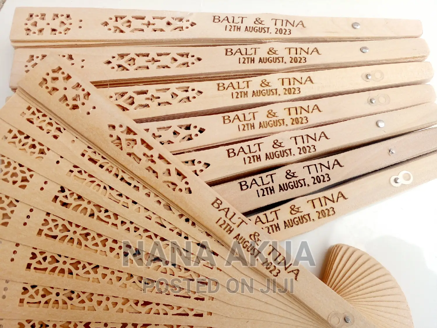 Customized Wooden Fans