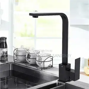 Kitchen Mixer- Black Sink Tap- Kitchen Faucet