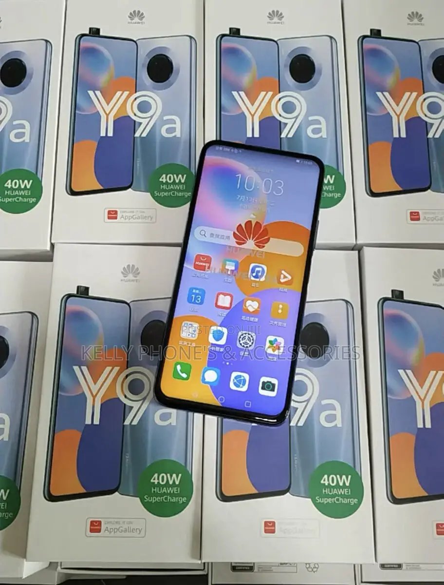 New Huawei Y9a 128 GB Black
