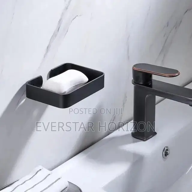 Wall Mounted Decorative Square Soap Dish( Rack)