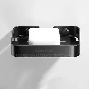 Wall Mounted Decorative Square Soap Dish( Rack)