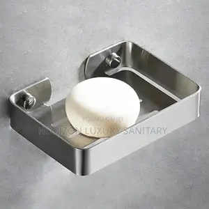 Wall Mounted Decorative Square Soap Dish( Rack)