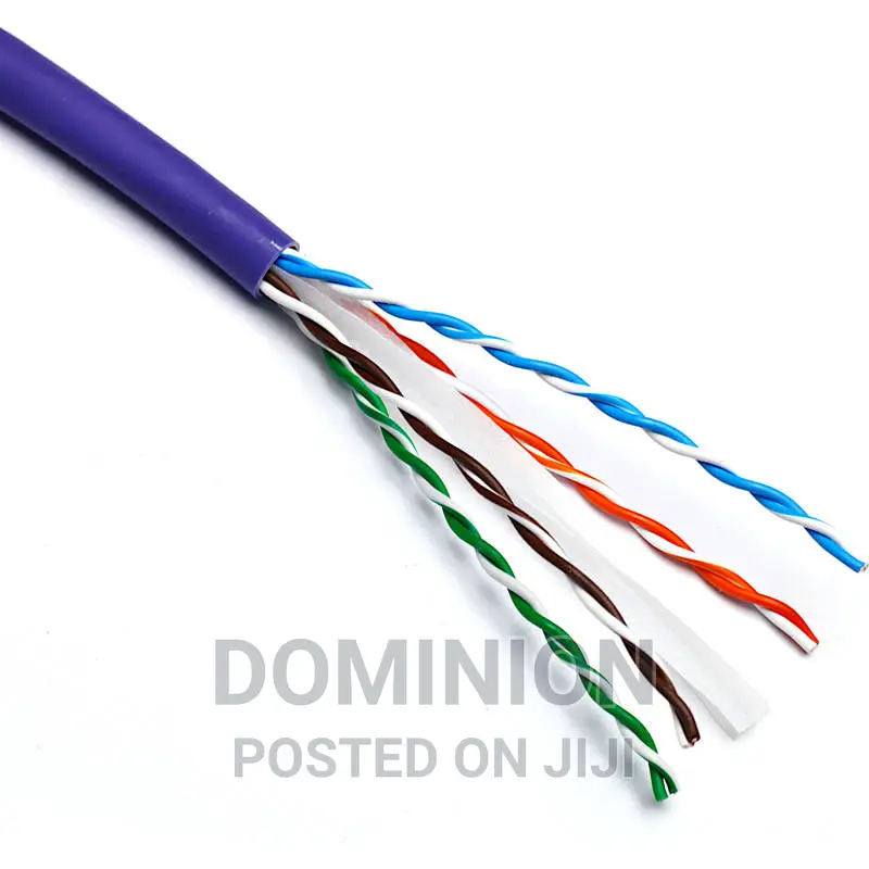 100080 Excel Cat 6 Cable UTP LS0H 305m NO Box Violet in Achimota