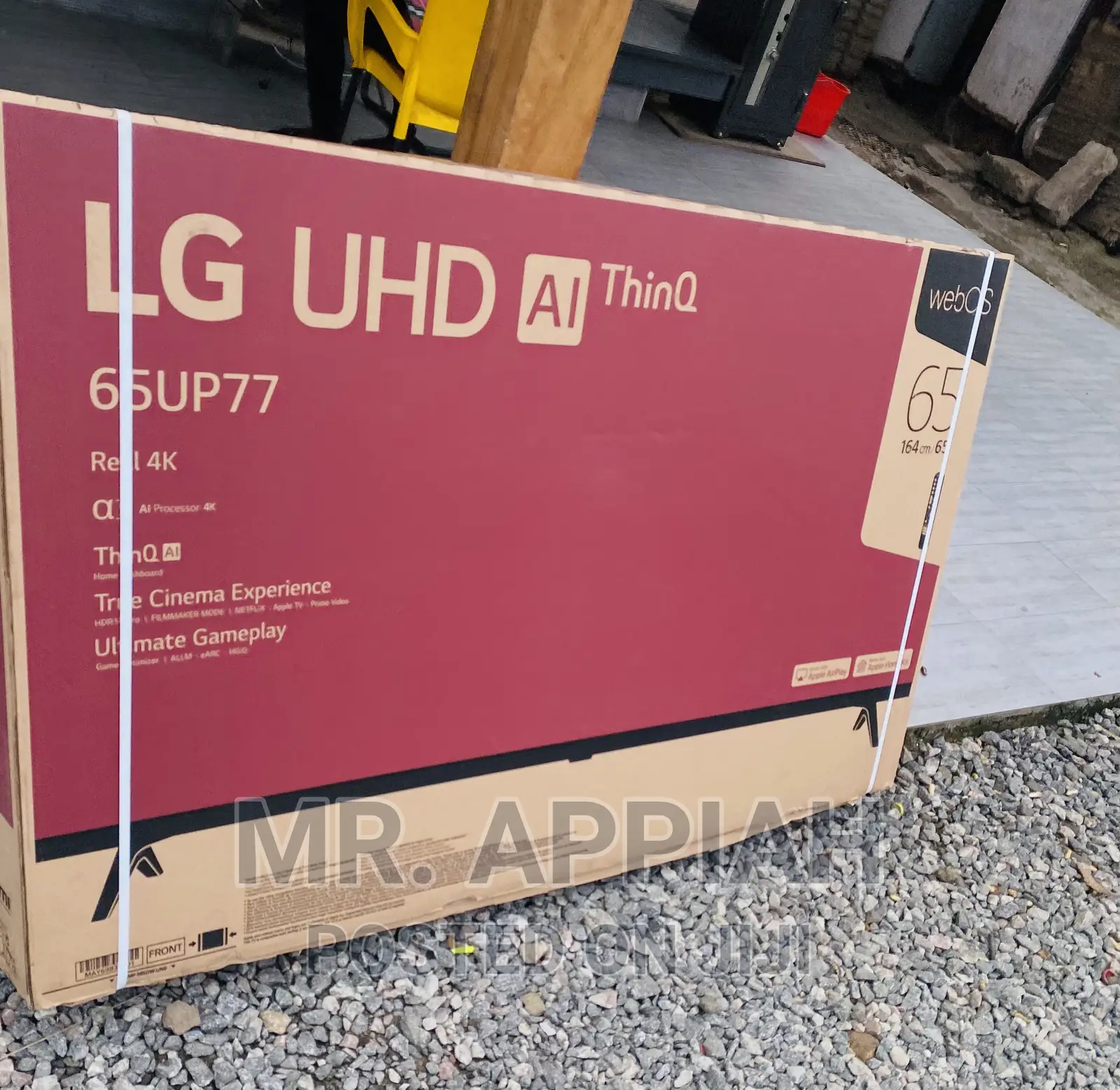 Extremely Quality LG 65UP7760 65 Inch Uhd Smart Tv.