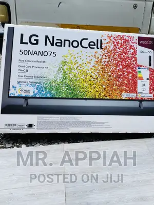 Fast, Reliable and Affordable LG Nanocell Tv(50NANO756).