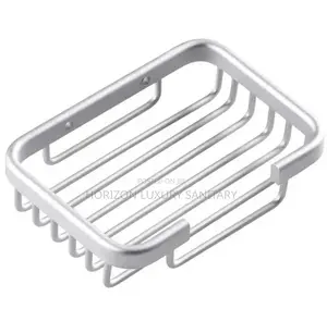 Aluminium Wall Mounted Kitchen Bathroom Soap Dish(Rack)