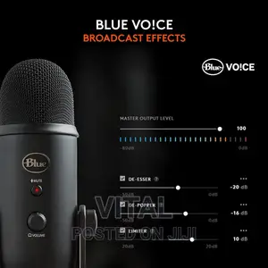 Blue Yeti USB Mic for Studio and Live Streaming Gaming Etc