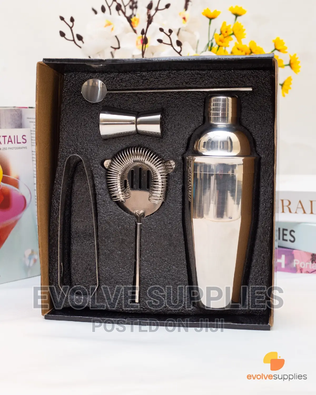 5 Pieces Cocktail Tool Set