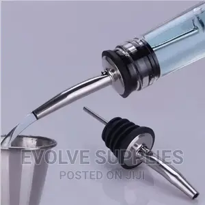 Silver Liquor Pourers