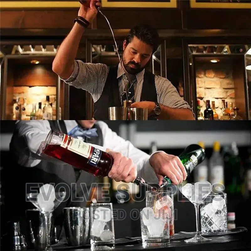 Silver Liquor Pourers