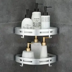 Wall Mounted Double Straight or Corner Shelf