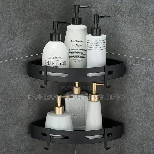 Wall Mounted Double Straight or Corner Shelf