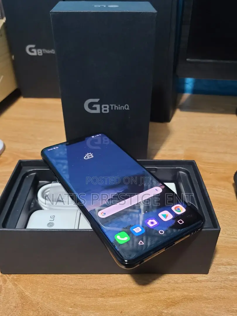 New LG G8 Thinq 128 GB Black