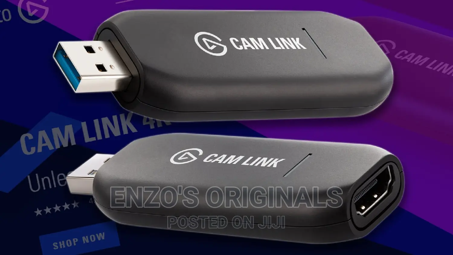 Hdmi Capture Card Elgato Camlink 4k Professional Live Stream