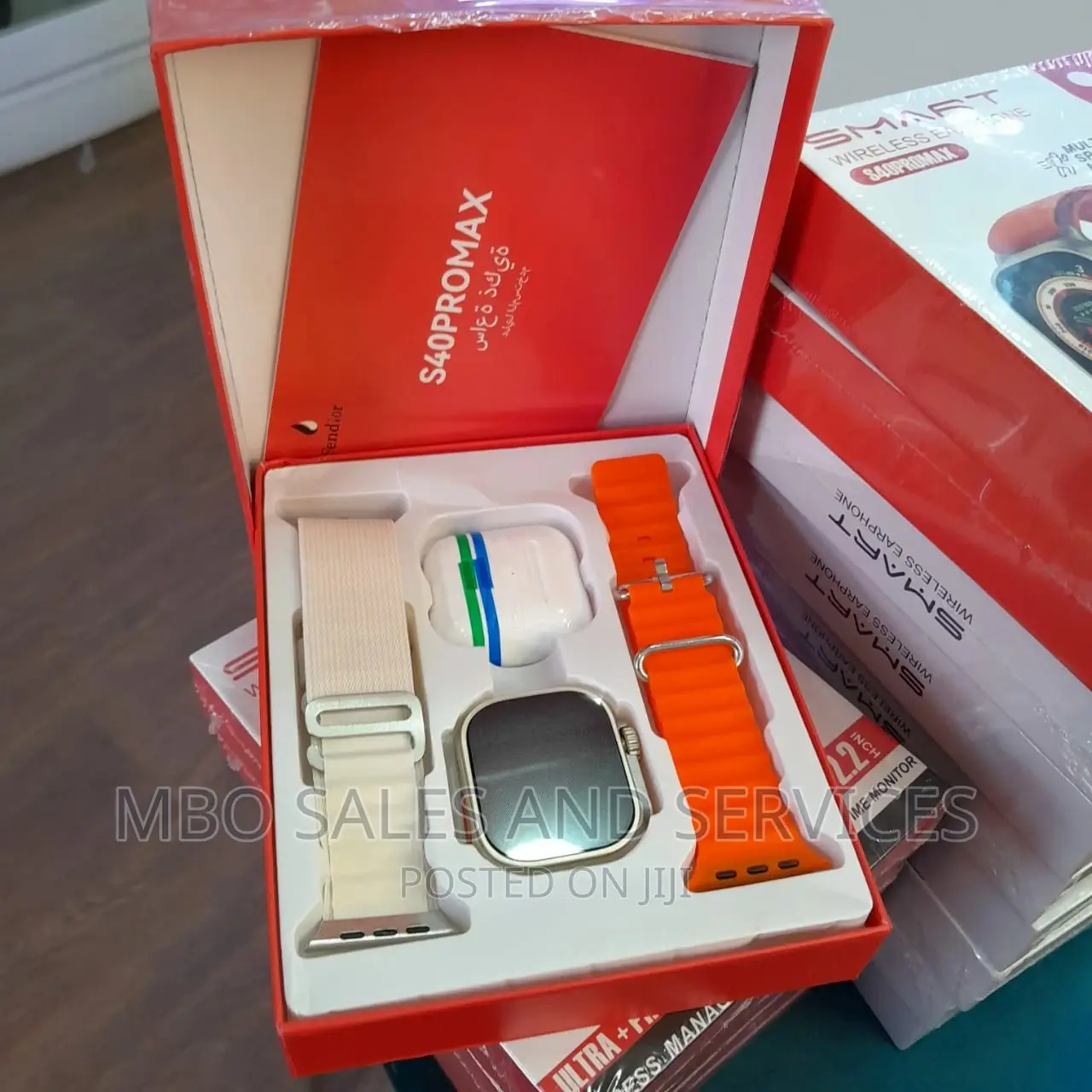 Fendior Smartwatch + Free Airpod With Strap