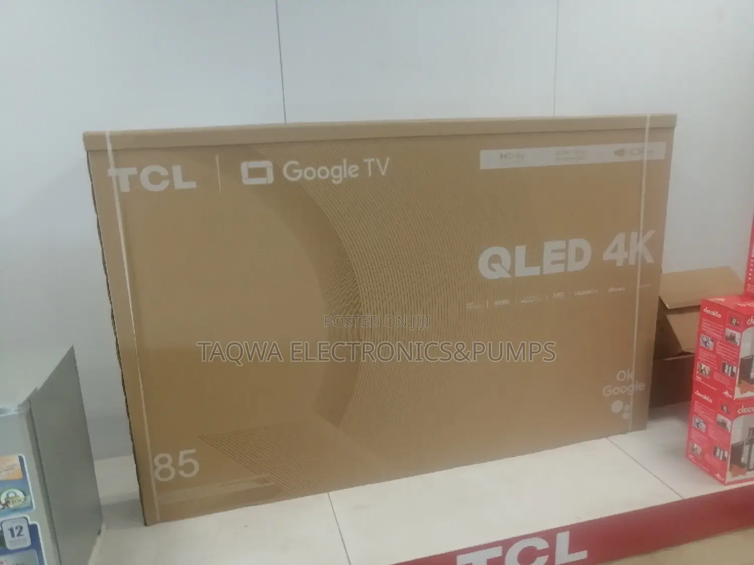 Qled 85 Inches TCL HDR Google TV