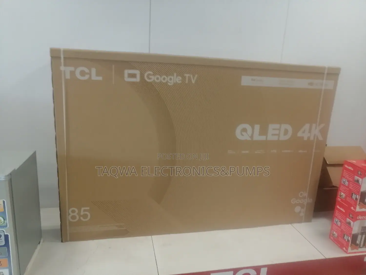 Brand New TCL QLED 85 Inches Google TV