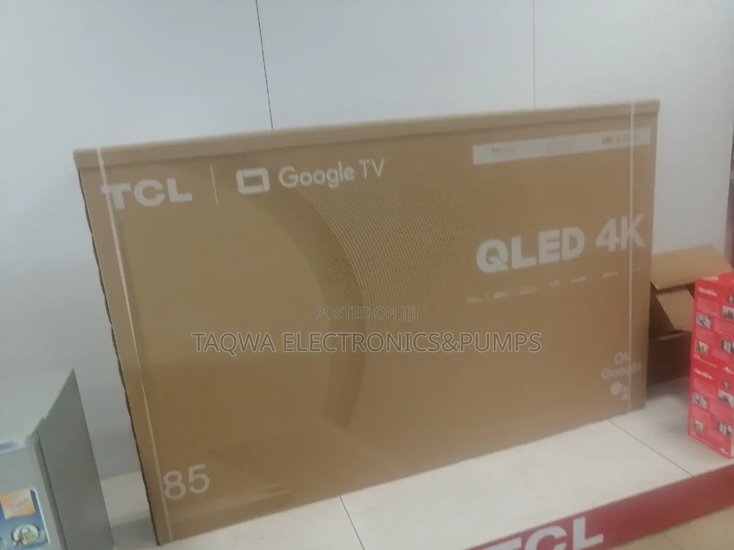 Graphics Master, TCL QLED 85 Inches Google TV