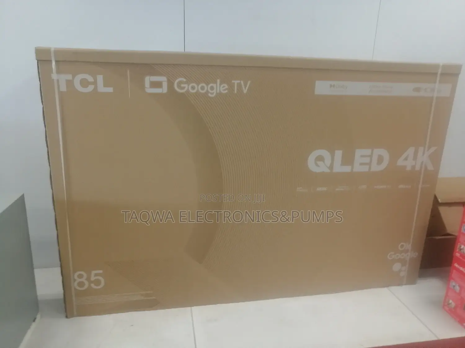 Graphics Master, TCL QLED 85 Inches Google TV