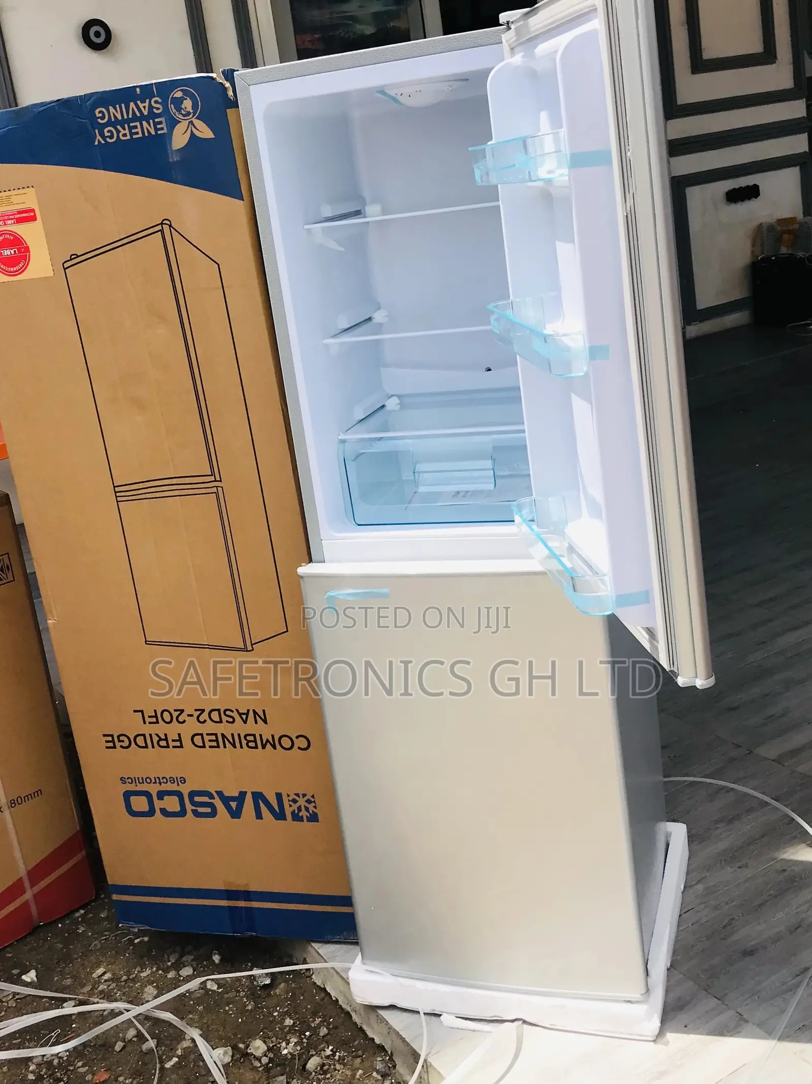 Original Doubledoor Nascod2-20fl Bottomfreezer Nasco Fridge