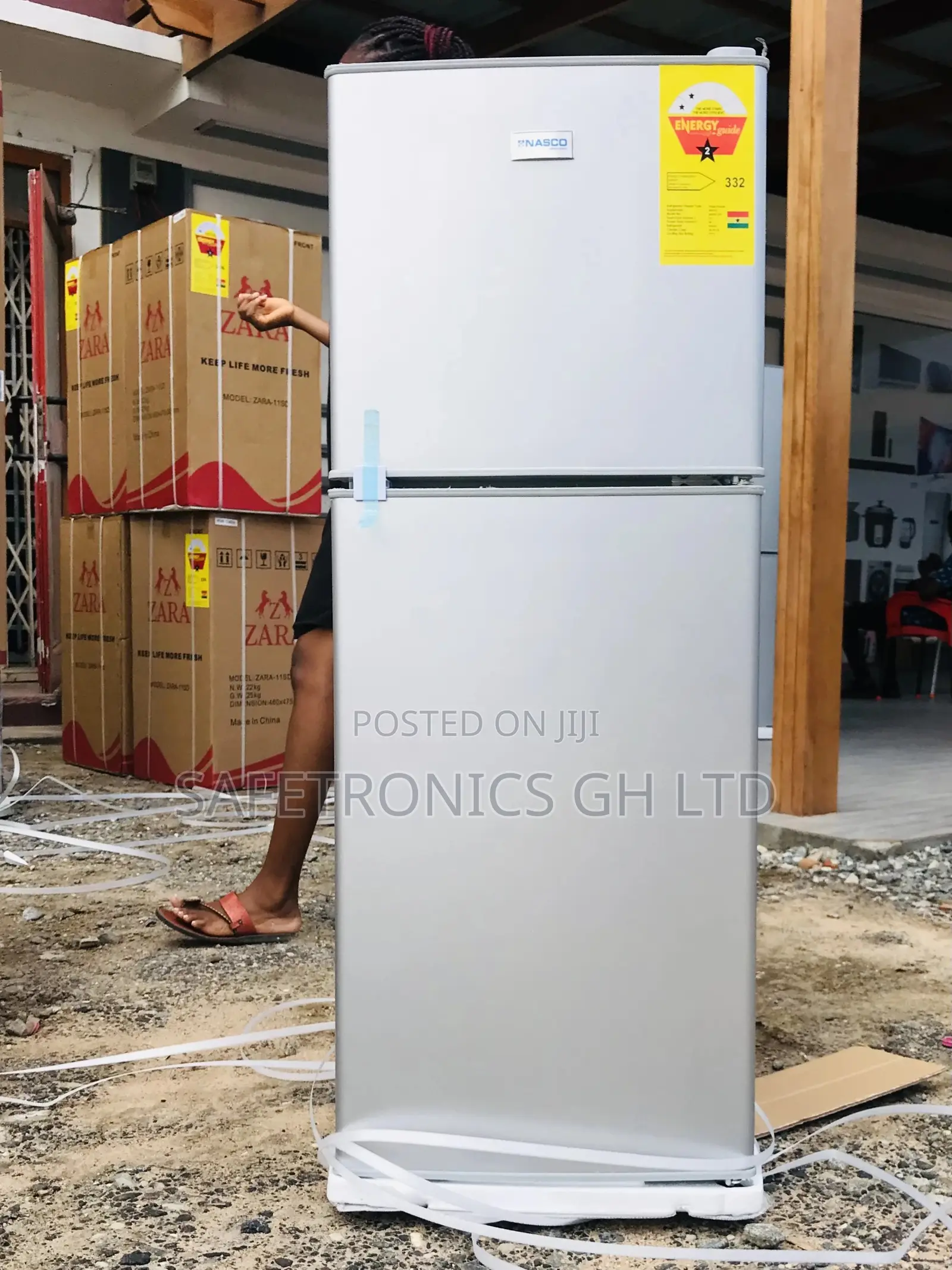 Topfreezer Nasco Doubledoor Reliable Nascof2-13fl Fridge