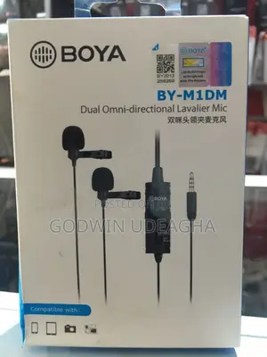 Boya Lapel Mic Double