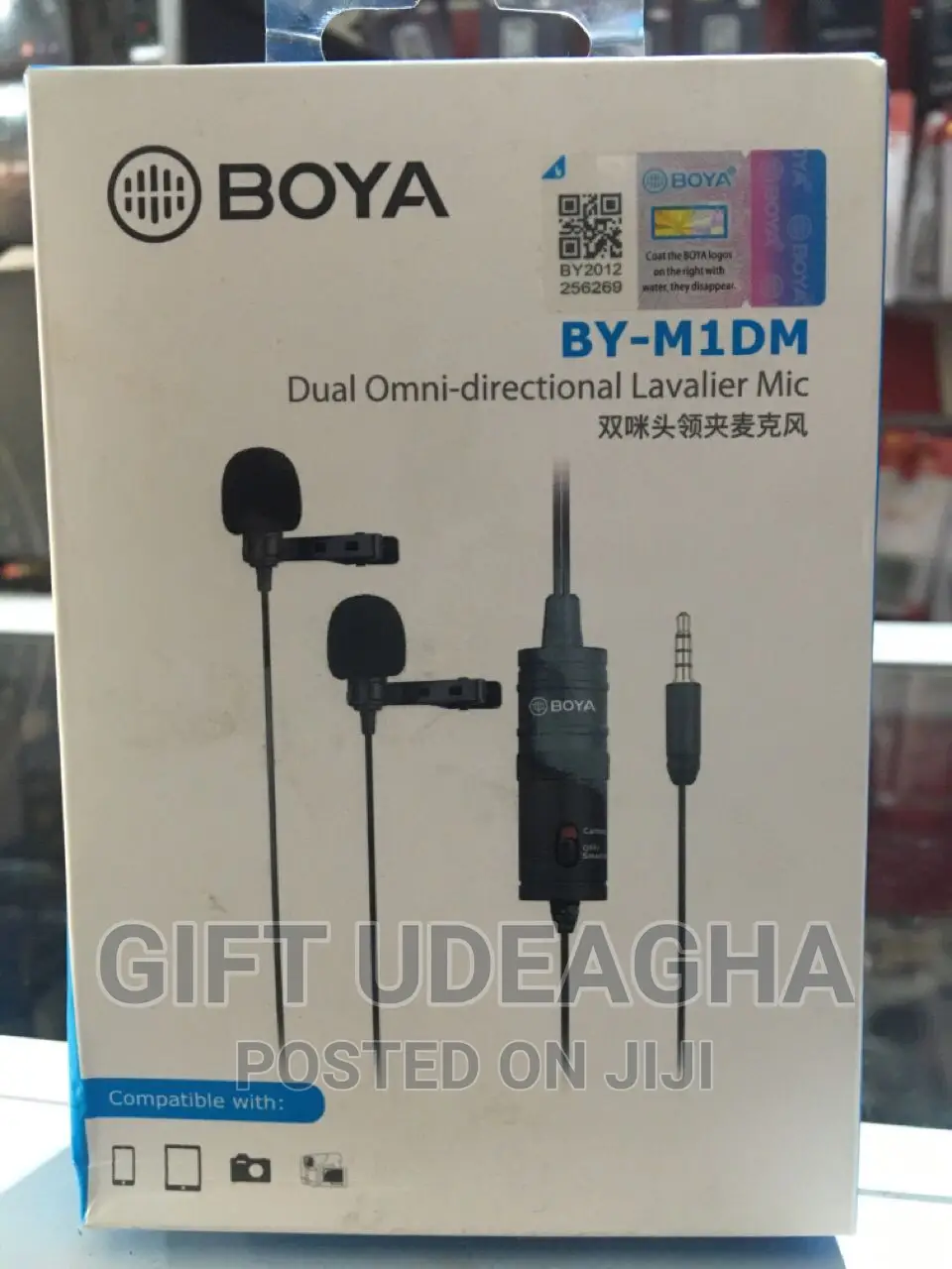 Boya Lapel Mic Double