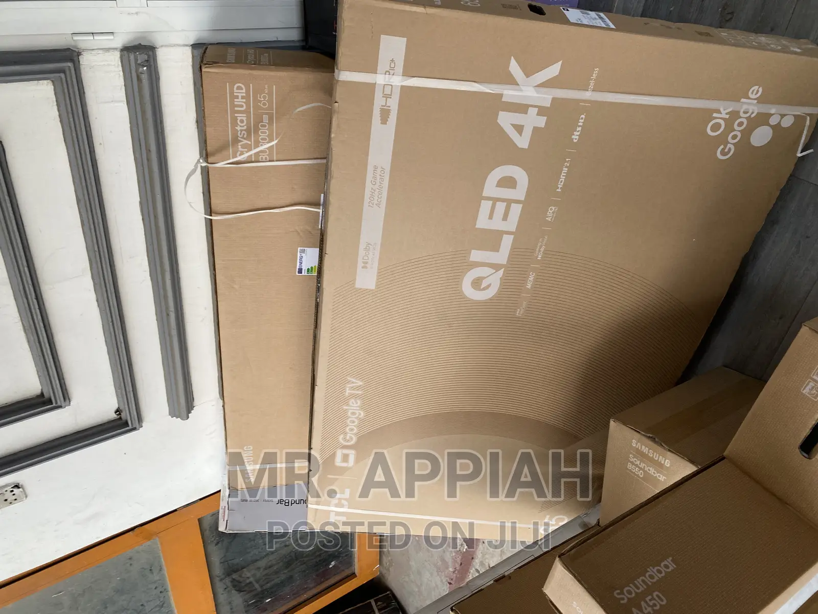 Sean in Box  TCL 85C645 HDR Smart QLED Tv(85”) 