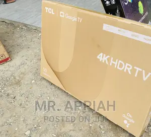 Fresh in Box  TCL 50P735 50 Inch HDR Google Tv(Black) 