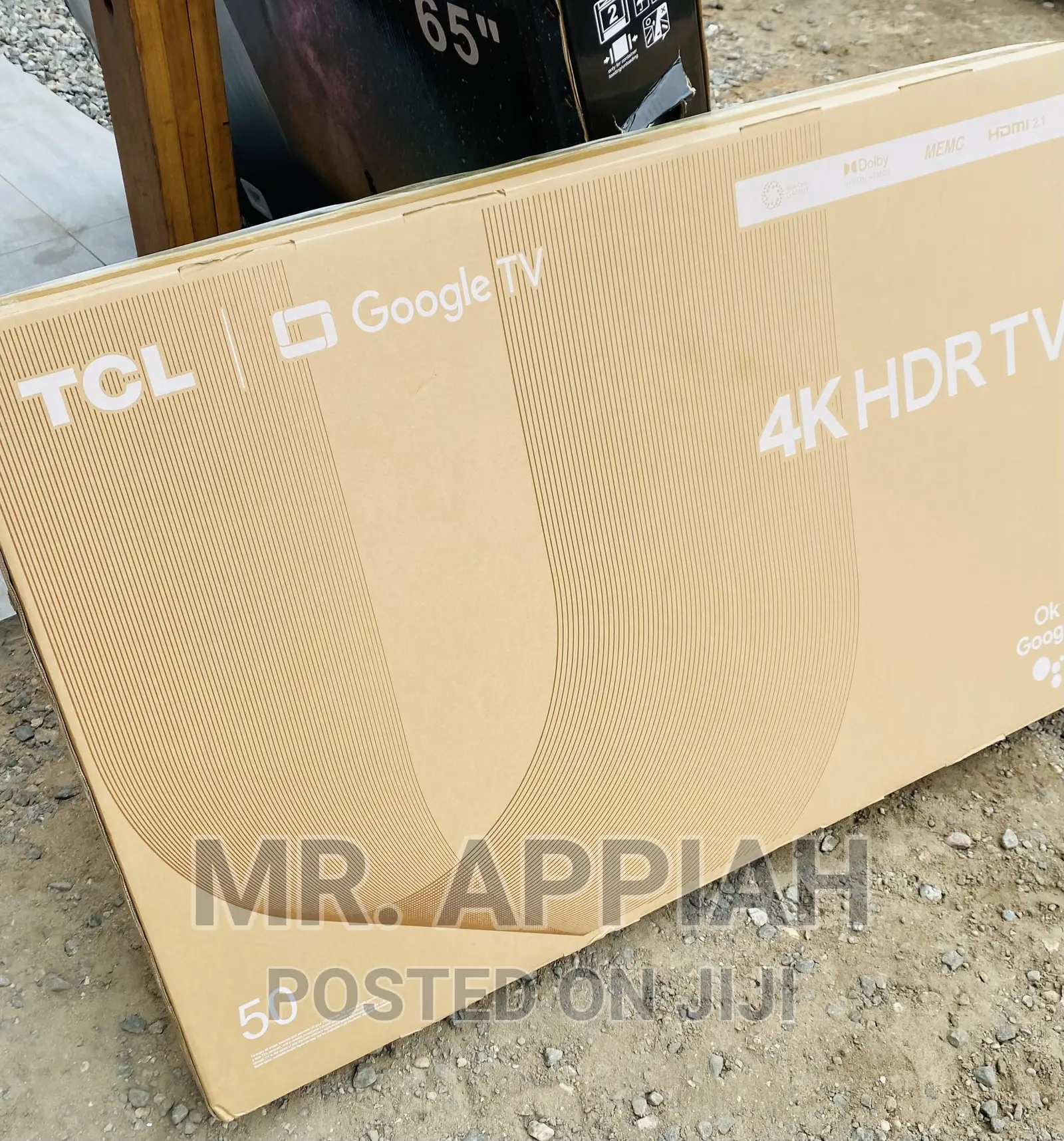 High Efficient TCL 50 Inch HDR Google Tv(50P635) 