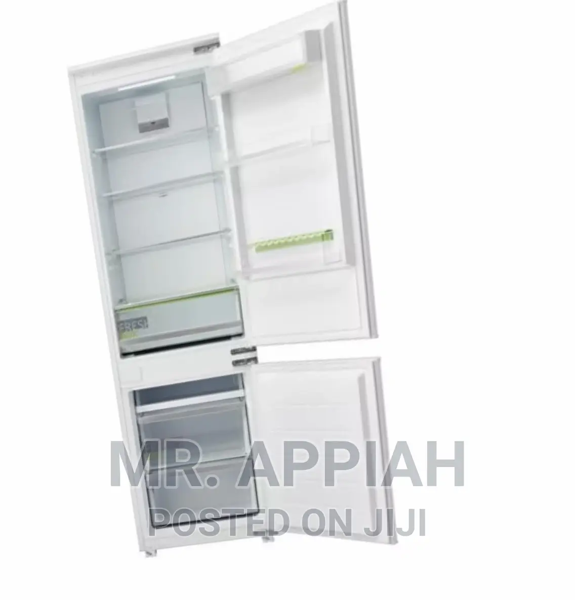 Unique Midea HD-332RWEN Bottom Freezer Fridge(White) 