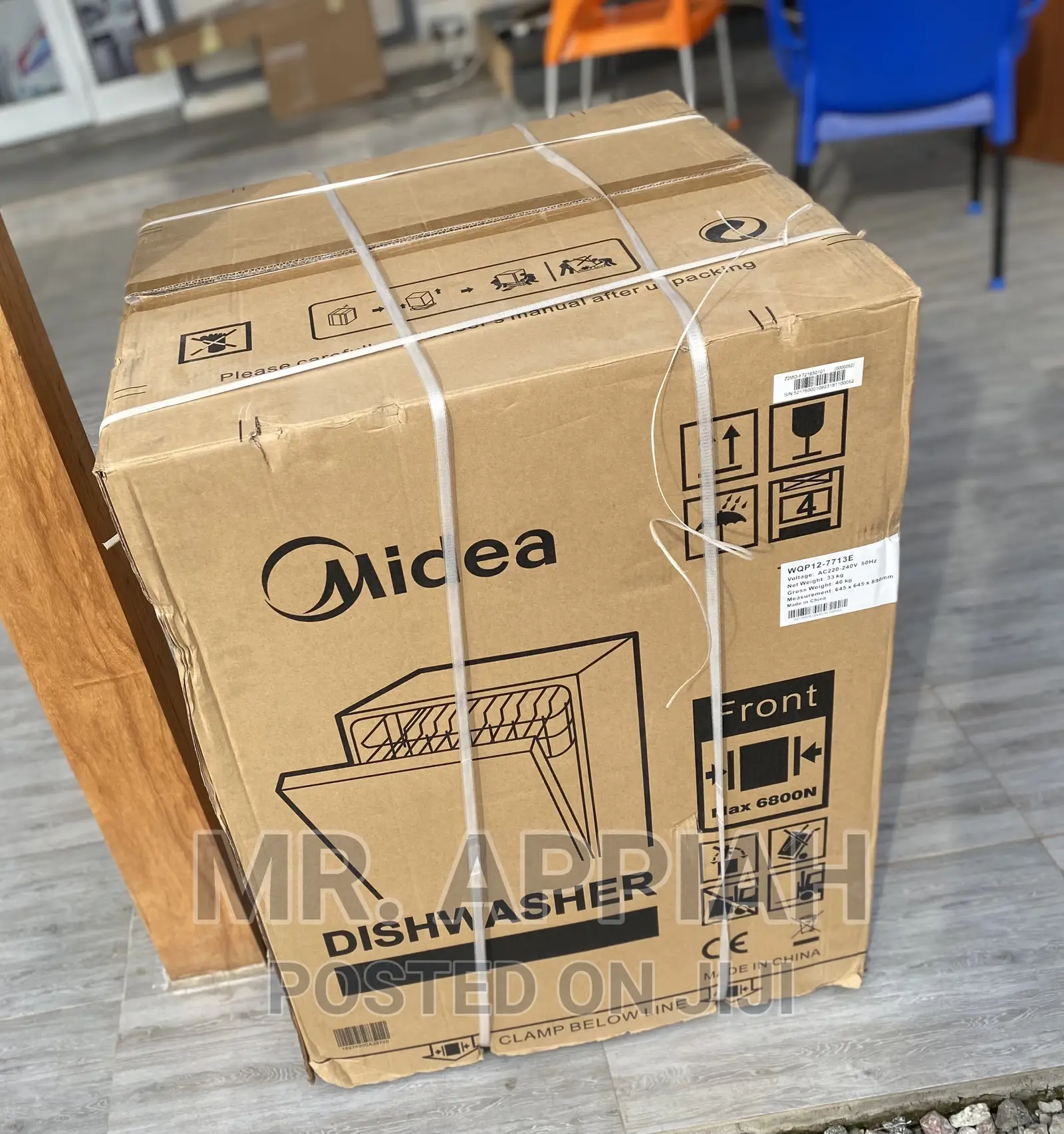 Fresh in Box  Midea Built-in Dishwasher(WQP12-7713e) 