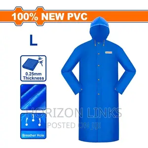 Wadfow Rain Coat 100% New PVC Materia