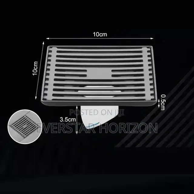 Stainless Steel Fast Draining Floor Drain