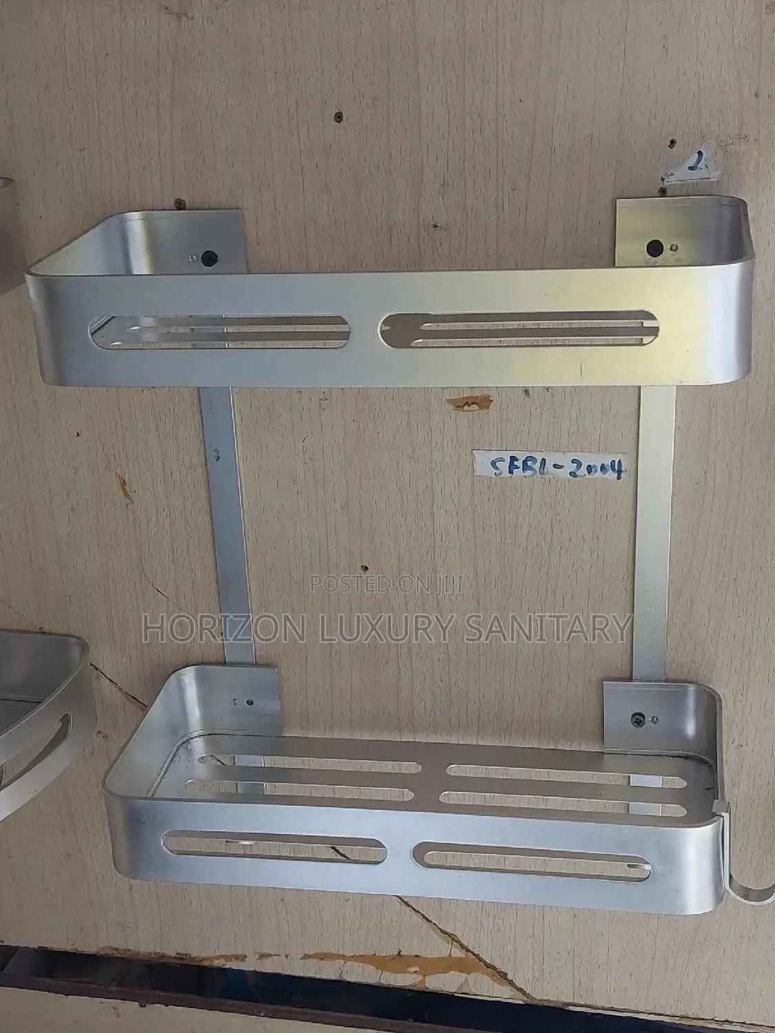 Wall Mounted Double Straight or Corner Shelf