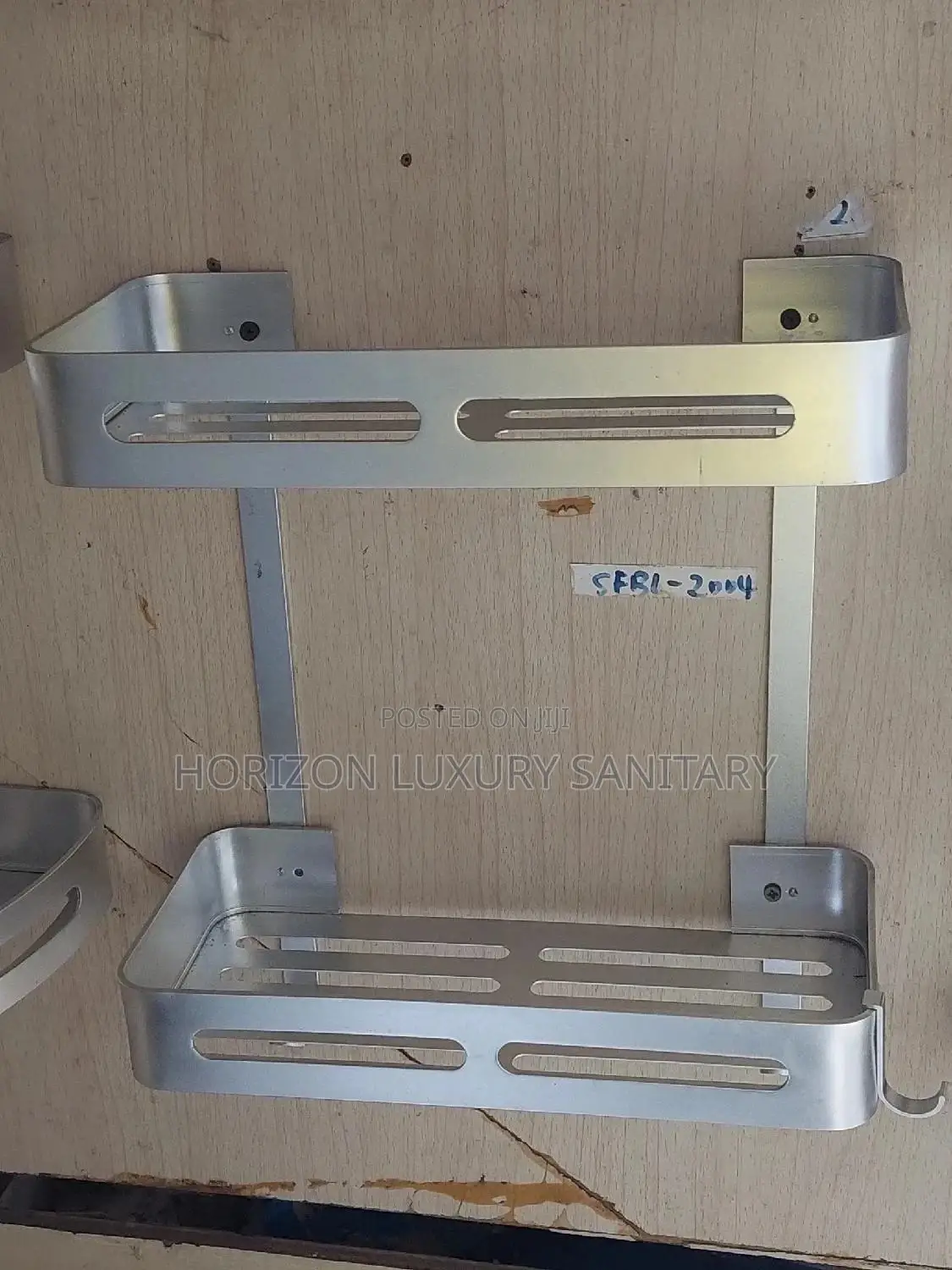 Wall Mounted Double Straight or Corner Shelf