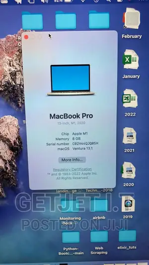 Laptop Apple MacBook Pro M1 8GB Apple M1 Pro SSD 512GB