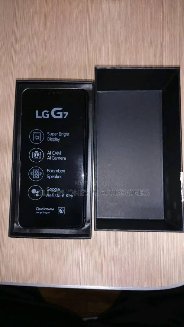 New LG G7 ThinQ 64 GB Black