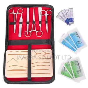 Regular Suturing Practice Kit and Practice Pad