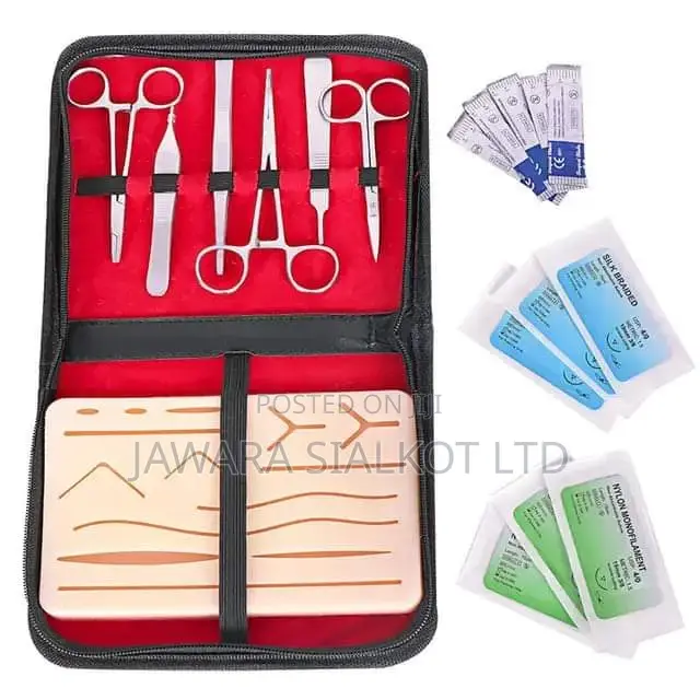 Regular Suturing Practice Kit and Practice Pad