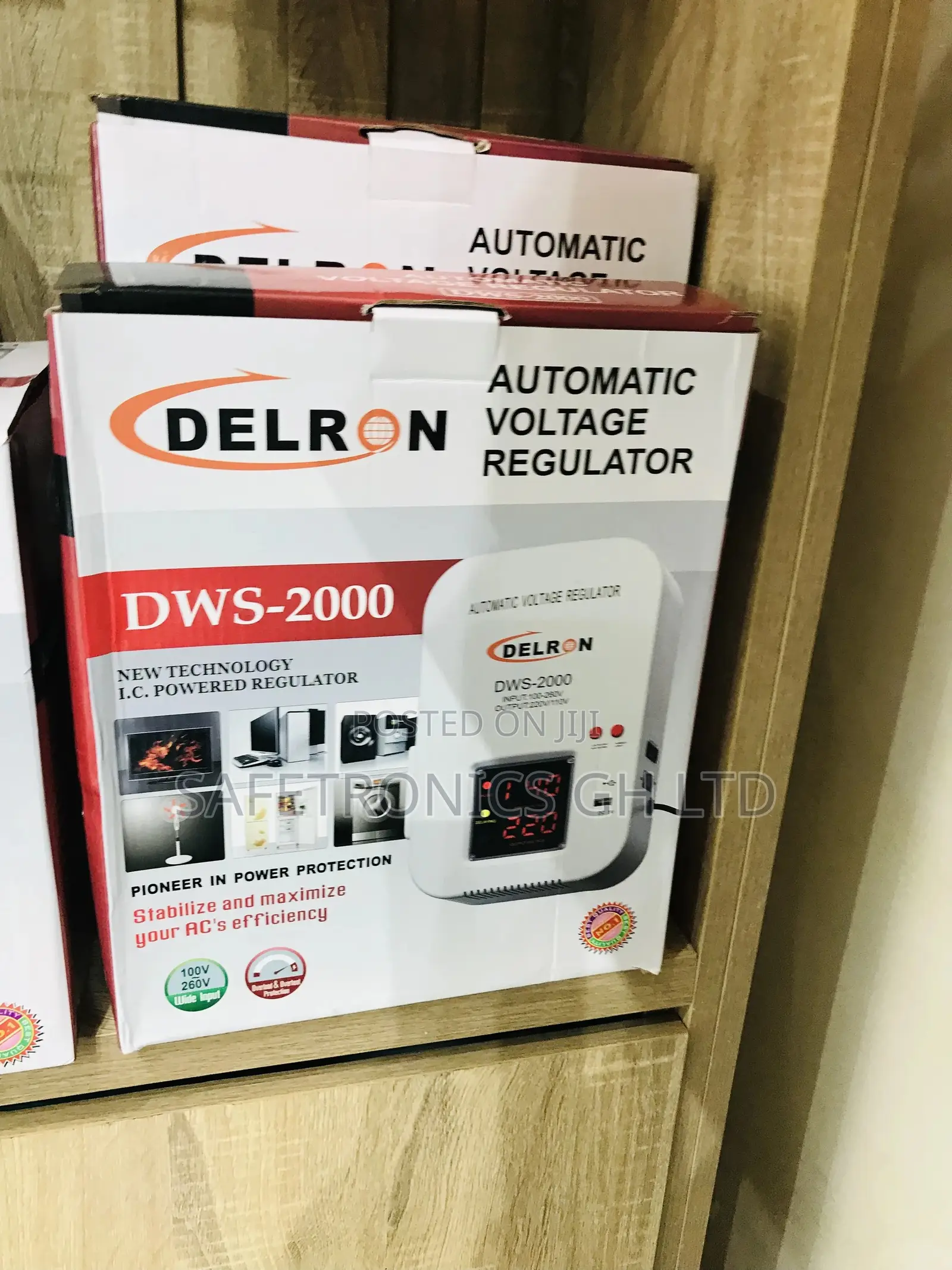 Automatic Delron Voltage Regulator Das-3000 