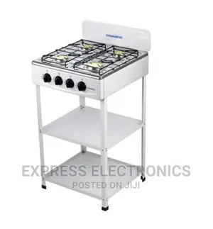 Freestanding Stylish Design NASCO STOVE 4 GAS BURNERS —