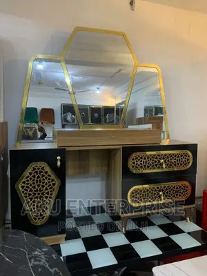 Turkey Luxury Dressing Mirror and Table Dresser